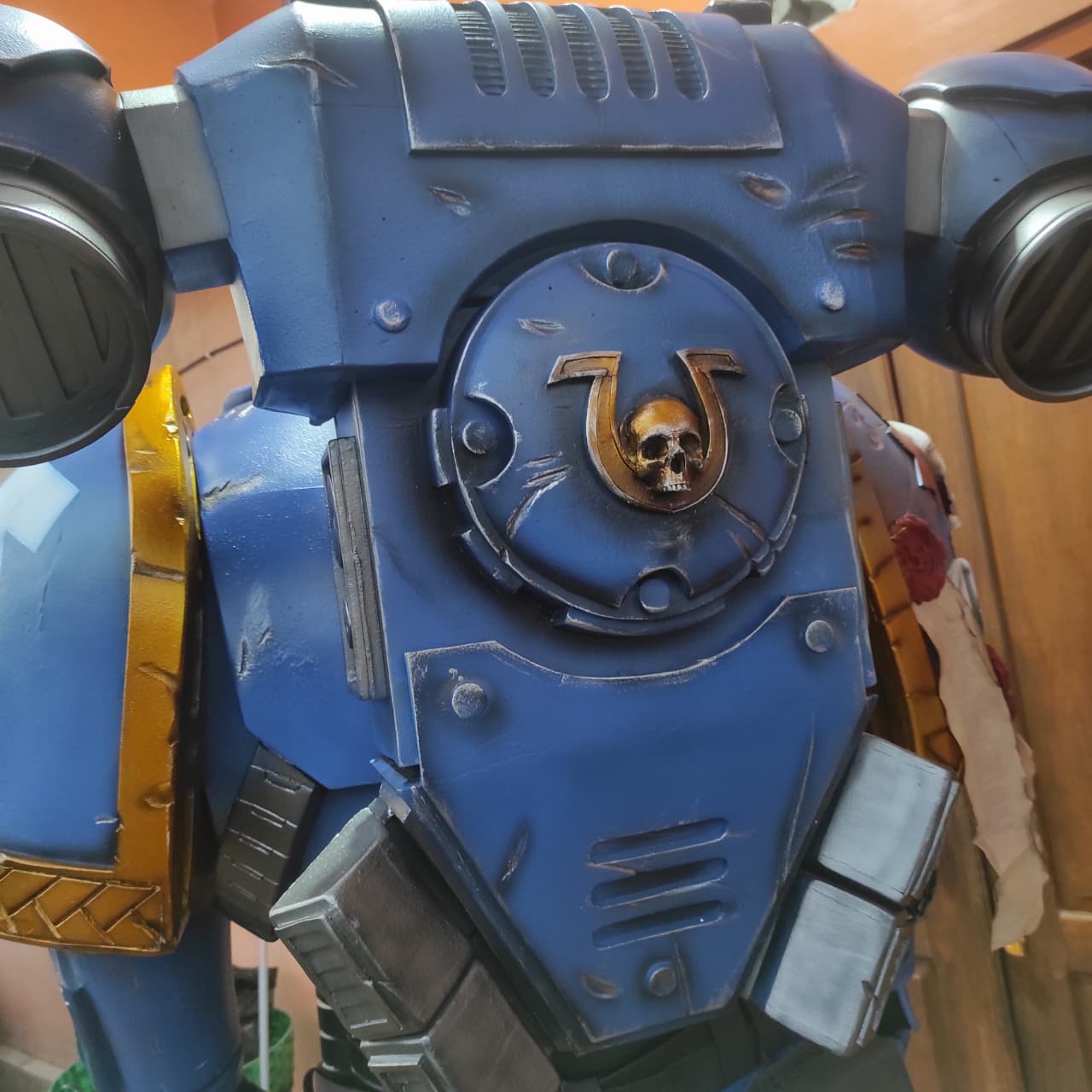 Warhammer Ultramarine Titus Armor – Premium Custom Handcrafted Cosplay Armor & Props