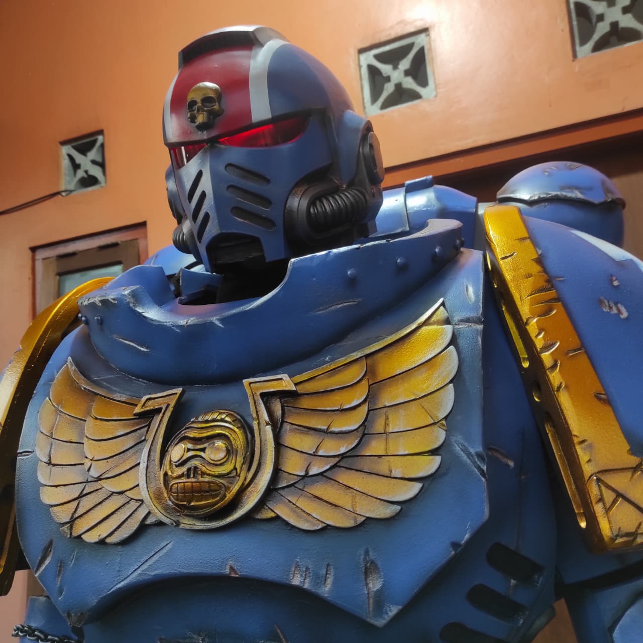 Warhammer Ultramarine Titus Armor – Premium Custom Handcrafted Cosplay Armor & Props