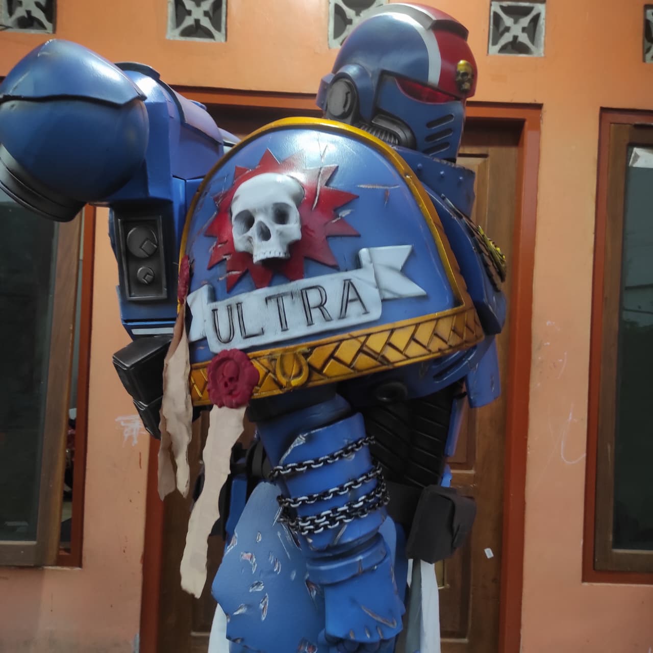 Warhammer Ultramarine Titus Armor – Premium Custom Handcrafted Cosplay Armor & Props
