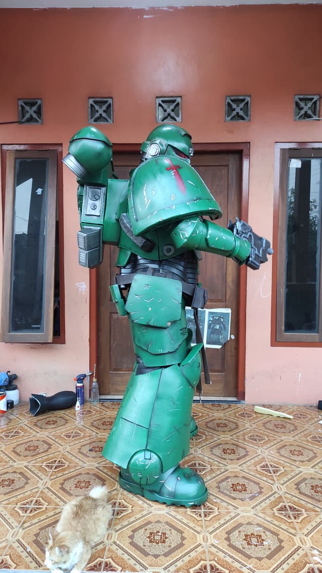 Warhammer Space Marine Armor – Premium Custom Handcrafted Cosplay Armor & Props